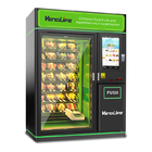 32in Touchscreen Fresh Food Vending Machines With Microwave 1.8KW