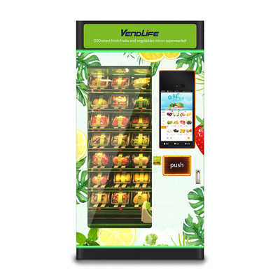 24h Healthy Food Vending Machine , Cupcake Dispenser Machine 28 Slots