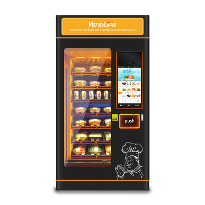 Interactive Frozen Yogurt Vending Machine with elevator Energy Saving