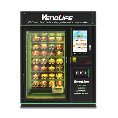 Hot Dog Fresh Food Vending Machines 120-192 Items Capacity 110V